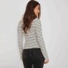 NA-KD - Ribbed knitted round blouse