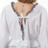 MOOD COPENHAGEN - Nancy embroidery blouse