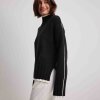NA-KD - Contrast turtle neck sweater