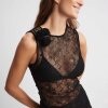NA-KD - Rose detail lace top