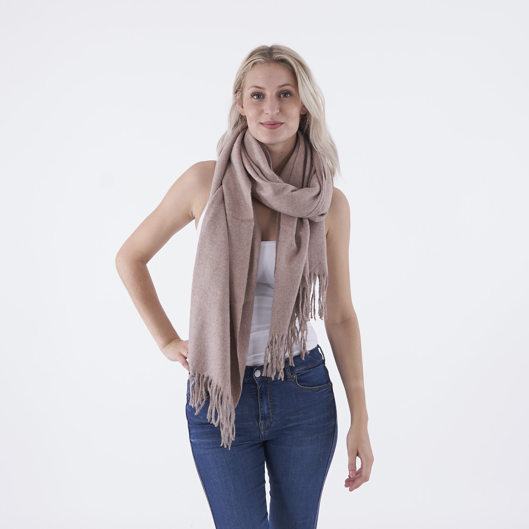Pieces - pcjira wool scarf - Accessories til hende - GINGERSNAP -
