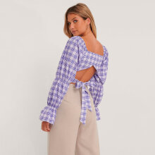 NA-KD - Crop cotton blouse