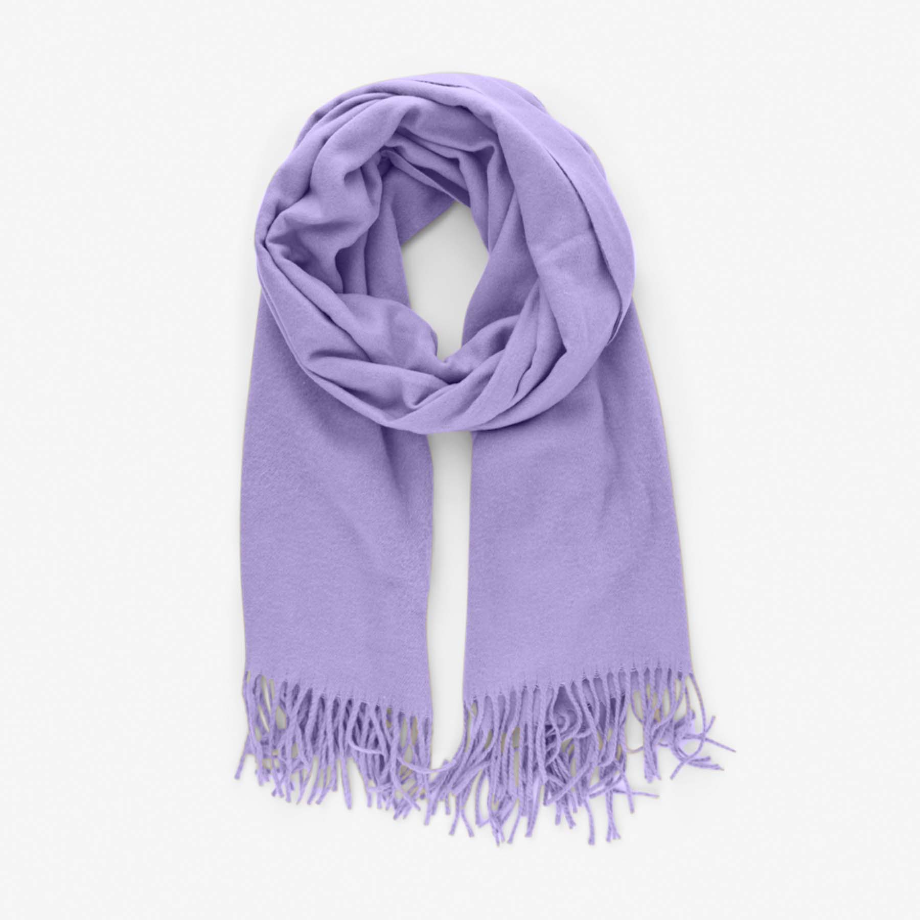 Pieces - Pcjira wool scarf - Accessories til hende - Lilla - O/S
