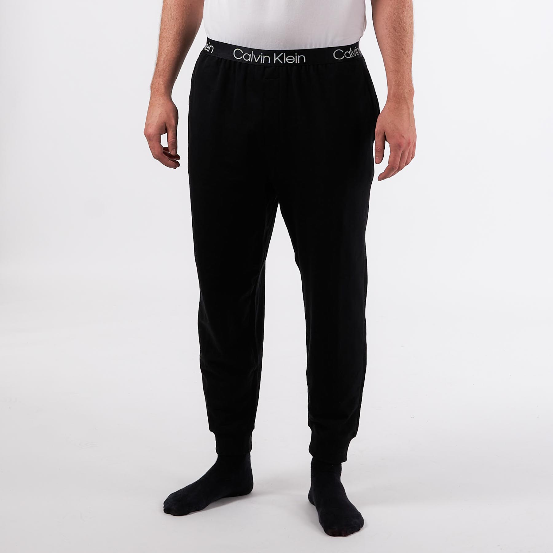 Calvin Klein - Jogger - Bukser til herre - Sort - L Sort ▷ DKK