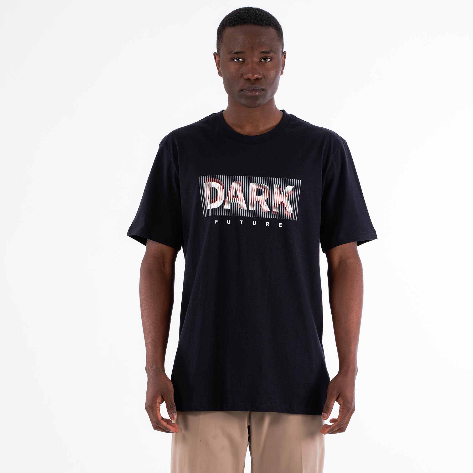 Noreligion - Emilo tee - T-shirts til mænd - C/BLACK FUTURE - XXL