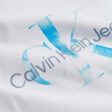 Calvin Klein - Aqua monogram tee