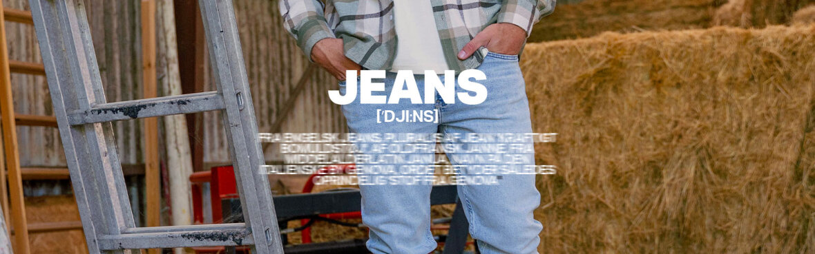 fordel Rektangel passe Jeans guide til mænd | Find de perfekte jeans