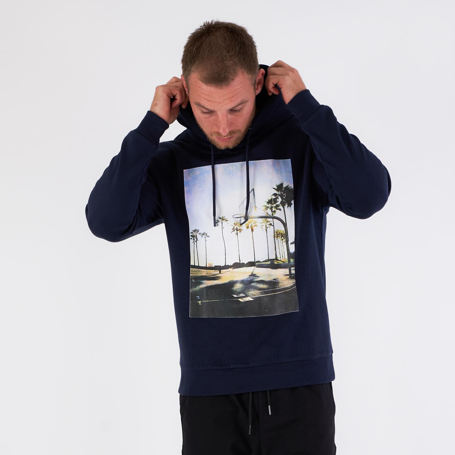 Black rebel - Emil hoodie - Sweatshirts og trøjer til herre - Navy - XXL
