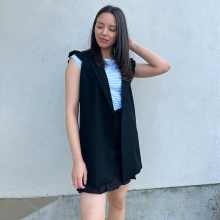 A-view - Gelina frill vest