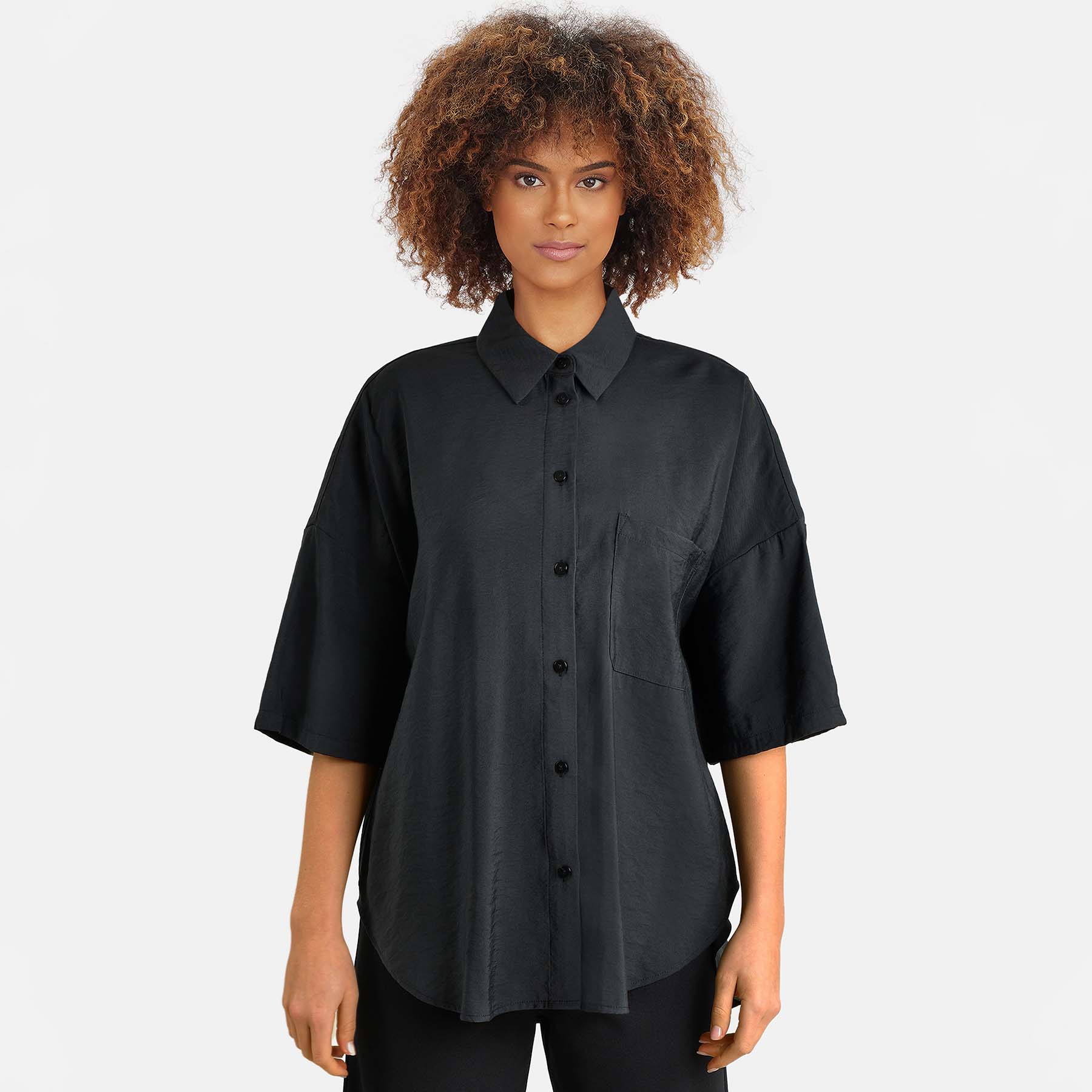 SisterS Point - Ella-n.sh - Bluser og skjorter til kvinder - Sort - M/L