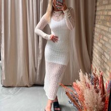 NA-KD - Structured lace dress