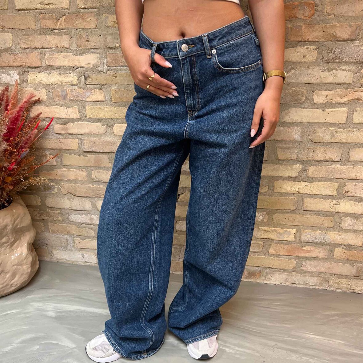 Jeans til damer - - Jxeda low waist jeans